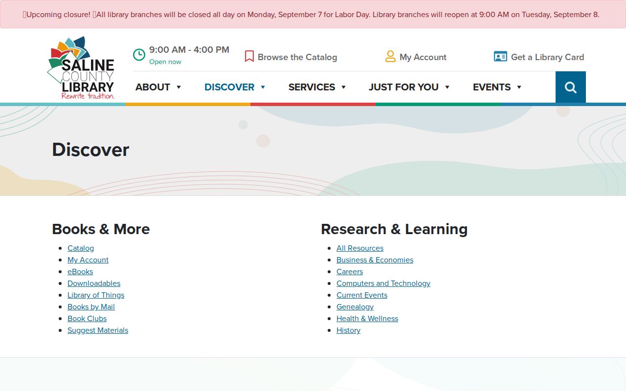 Benton city directory research through the Saline County Library discovery page